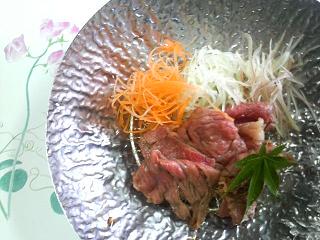 味彩牛冷しゃぶ